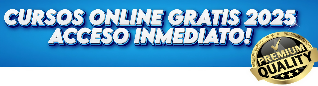 Cursos Online Gratis con Certificado en Español 2025!